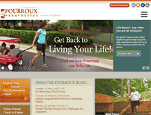 Tablet Screenshot of fourrouxprosthetics.com